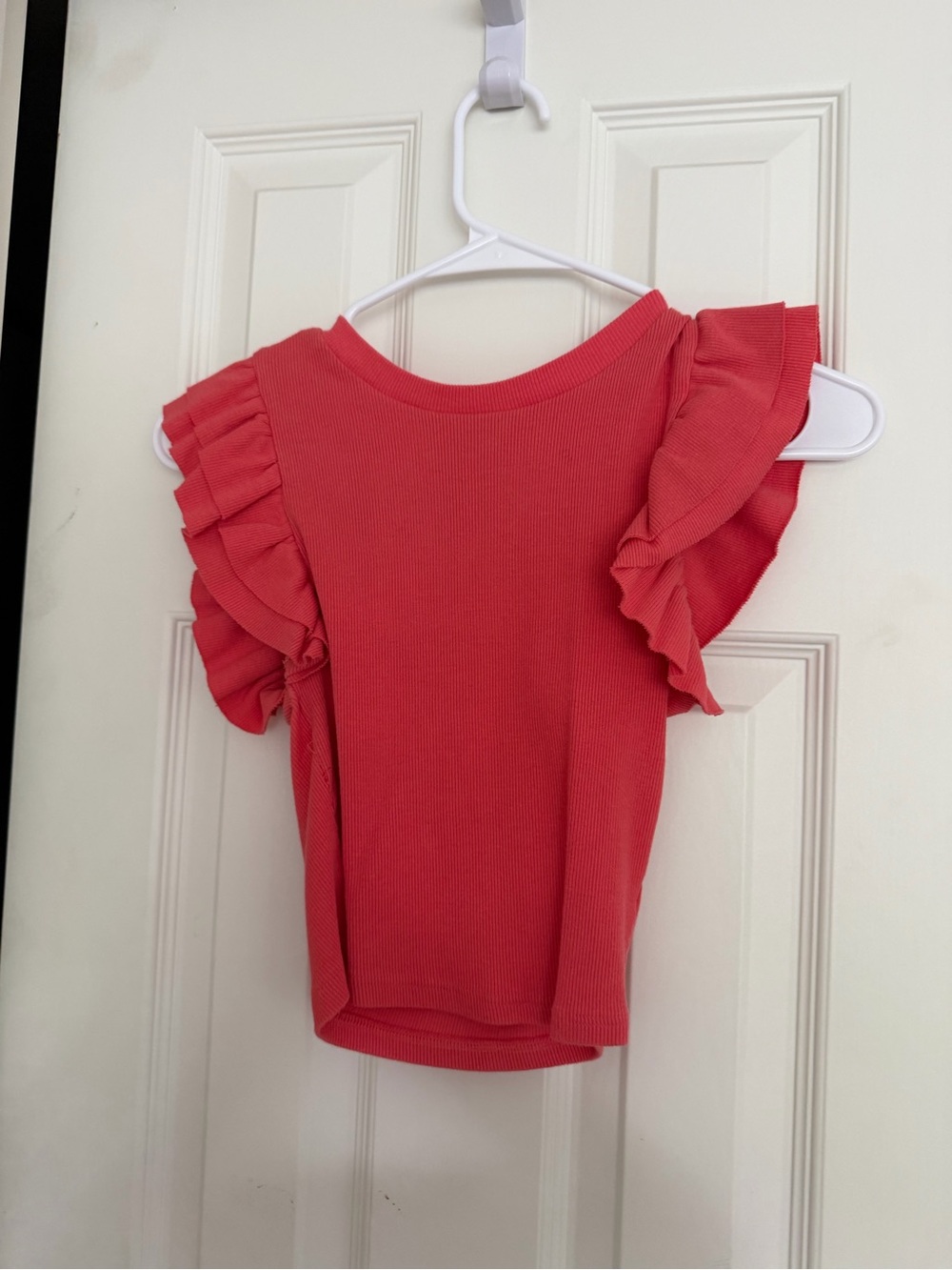 Zara Ruffle Sleeve Top